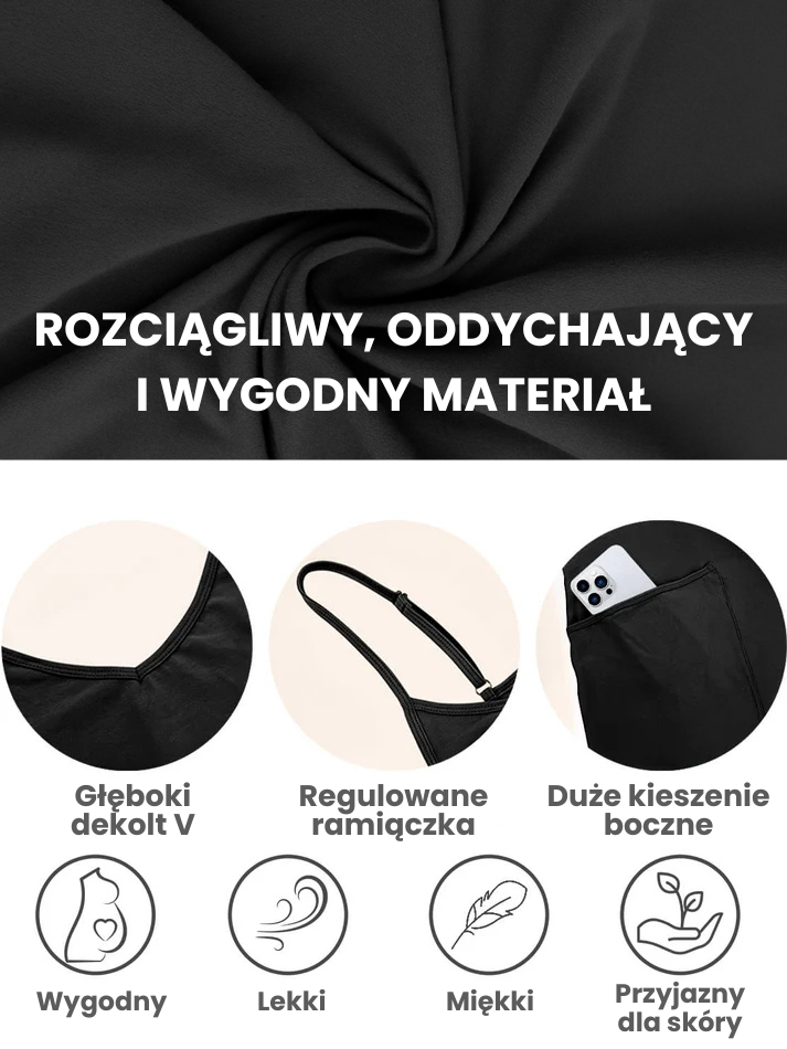 BellyFlow™ - Jednoczęściowy kombinezon ciążowy